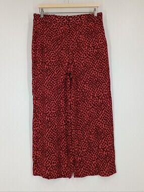 Nice Things Paloma S. Printed Crop Wide Leg Trousers
